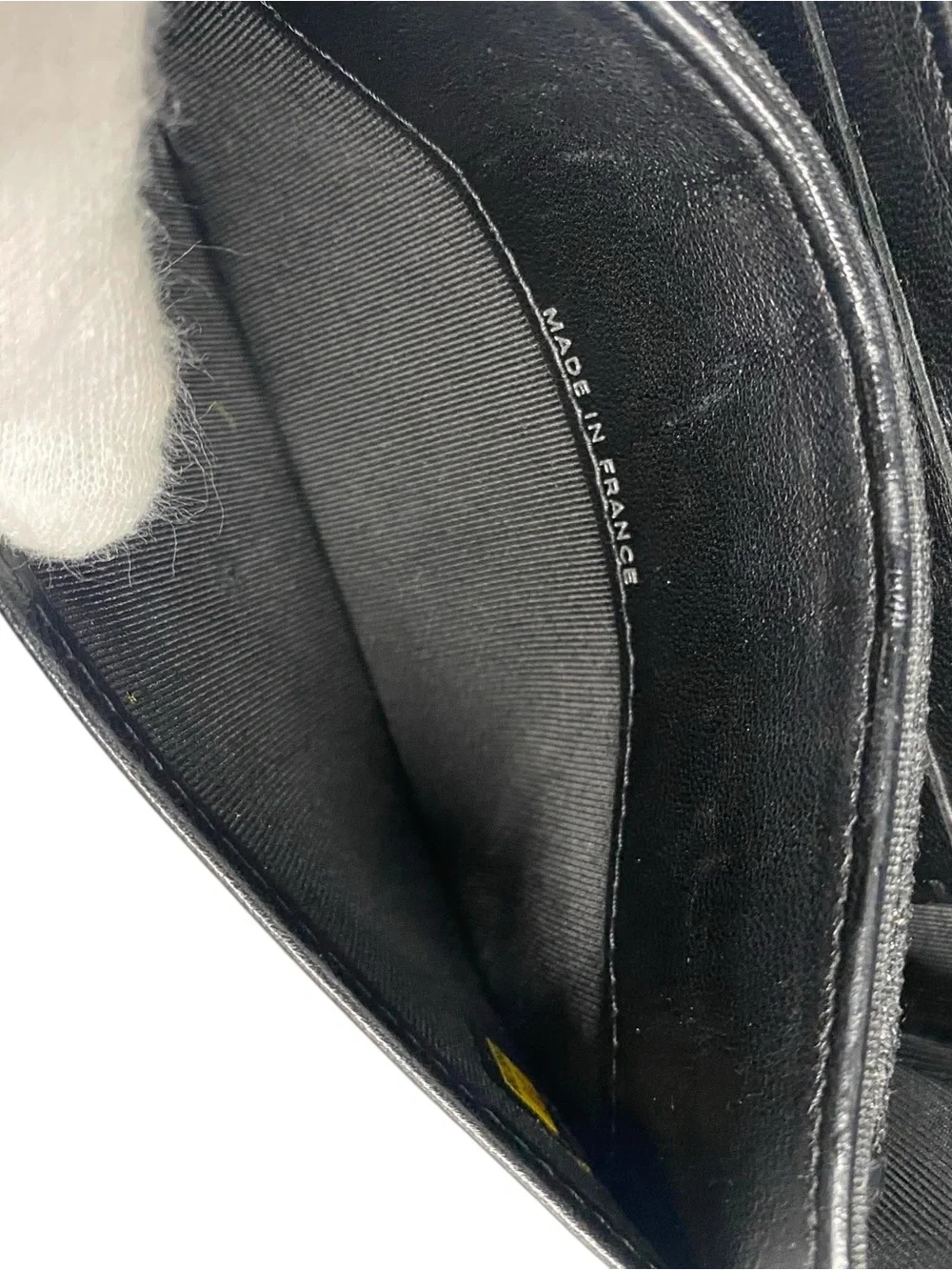 CHANEL Quilted Lambskin Flap Wallet